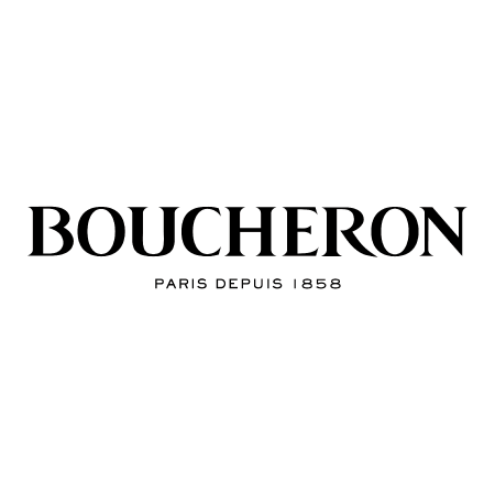 Boucheron Logo Encadre Blanc Ccc